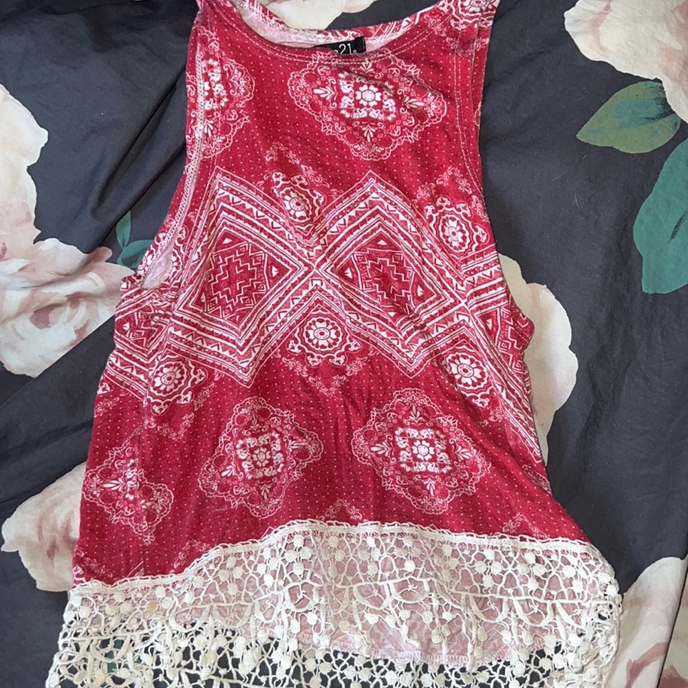 Rue 21 bandanna pattern tank